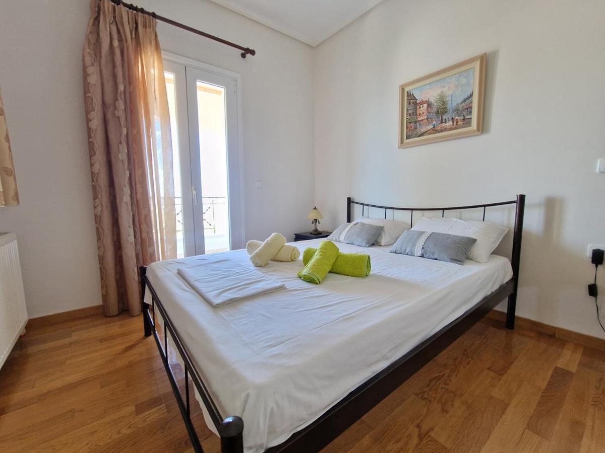 Villa Liana : Luxury Villa With Fantastic Sea View, Near Airport Pórto Ráfti 外观 照片